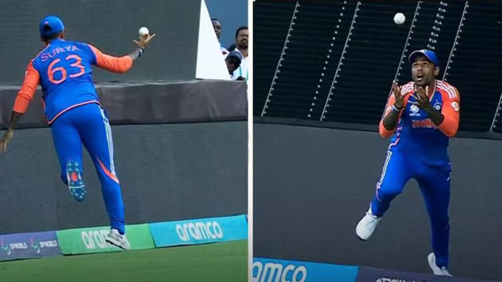 Bunny hop catch in cricket infographic explaining how it works